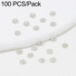 White gold snowflake bead caps spacers, small round gear snowflake design with hole