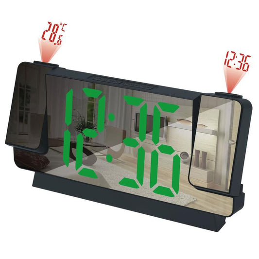 DS-3822LP Multifunctional LED Screen Dual Projection Mirror Display Electronic Digital Clock