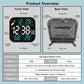 DS-3828L Multifunctional LED Digital Weather Display Electronic Clock