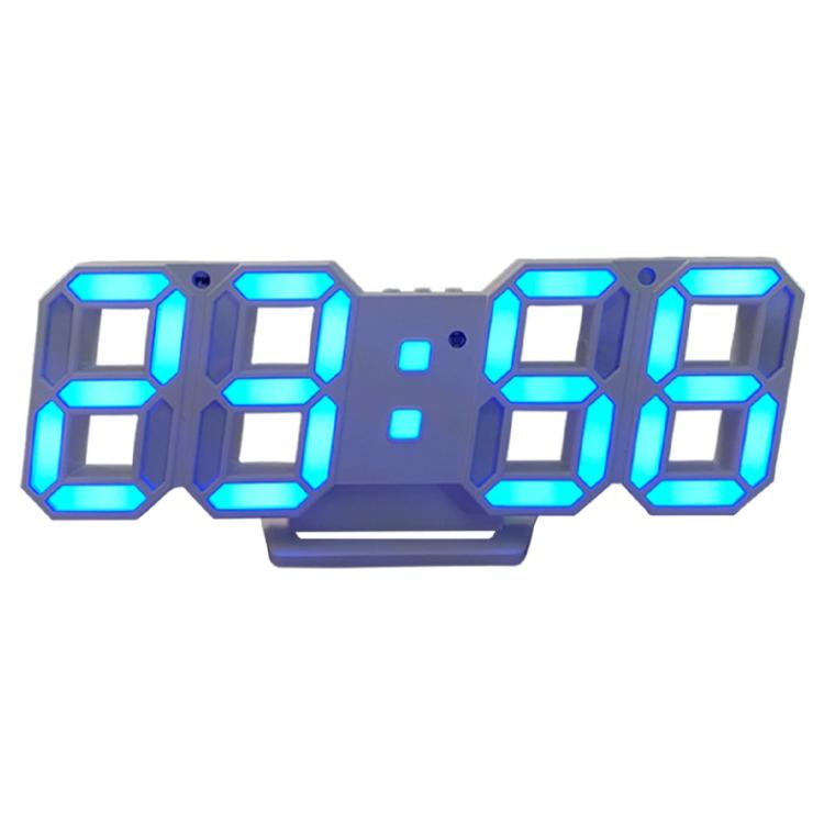 DS-3638B Creative 3D Stereoscopic Design Alarm Clock, LED Digital Electronic Clock