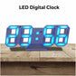 DS-3638B Creative 3D Stereoscopic Design Alarm Clock, LED Digital Electronic Clock