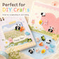 8 PCS/Pack Colorful Animal-shaped Design Resin Buttons