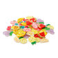 8 PCS/Pack Colorful Fruit Patterns Round Resin Buttons for DIY Sewing Accessories