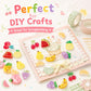 8 PCS/Pack Colorful Fruit Patterns Round Resin Buttons for DIY Sewing Accessories