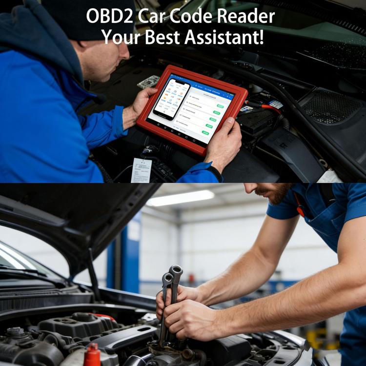 ELM 327 OBD2 Car Fault Diagnostic Tool Bluetooth Wireless Auto Code Reader Adapter, Black