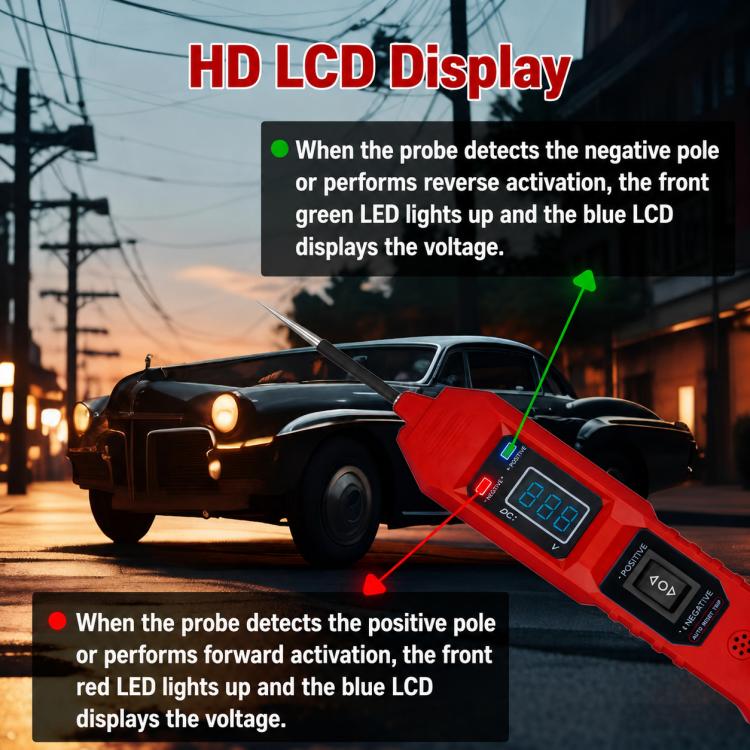 CNBJ-823 Car Electrical Circuit Tester, Multifunctional Drive Test Pen, CNBJ-823