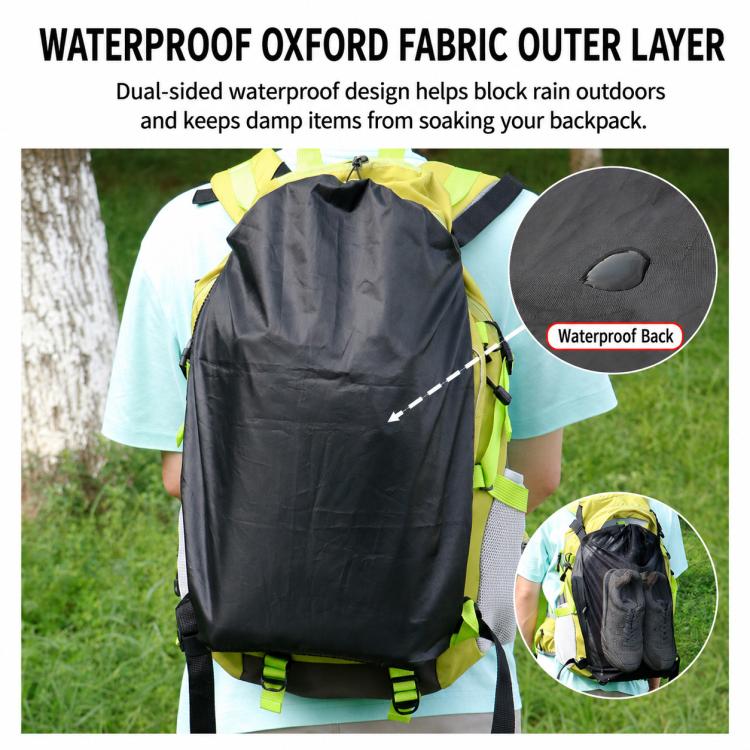 Outdoor Backpack External Mesh Bag Expansion Storage Pocket, Size: 35 x 48cm