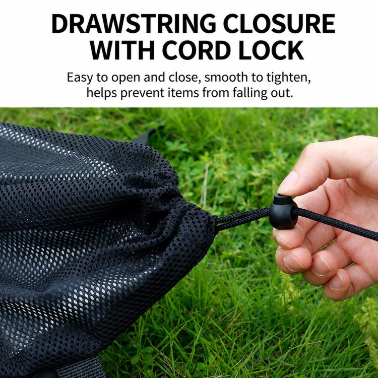 Outdoor Backpack External Mesh Bag Expansion Storage Pocket, Size: 35 x 48cm