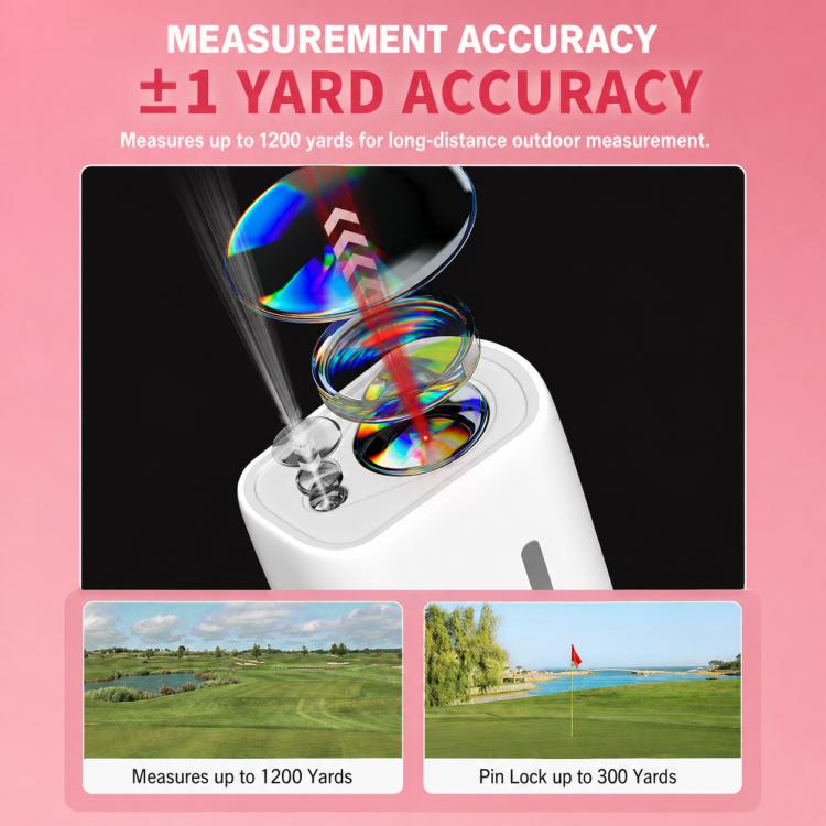 PGM JQ023 Mini Magnetic Golf Rangefinder