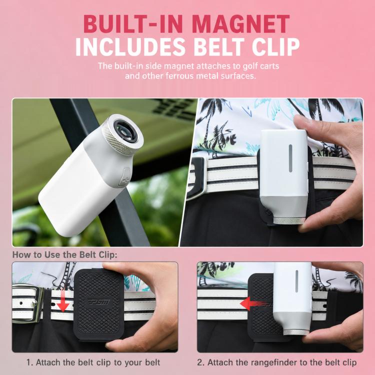 PGM JQ023 Mini Magnetic Golf Rangefinder