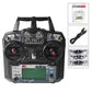 FlySky FS-I6X remote control transmitter with LCD screen and gimbal-style joysticks