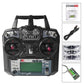 FlySky FS-I6X transmitter, black body with LCD screen and dual control grips