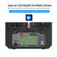 FlySky FS-I6X LCD backlit dot-matrix display on front panel