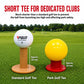 PGM QT032 Durable Rubber Park Golf Ball Tee Round-Hole Holder