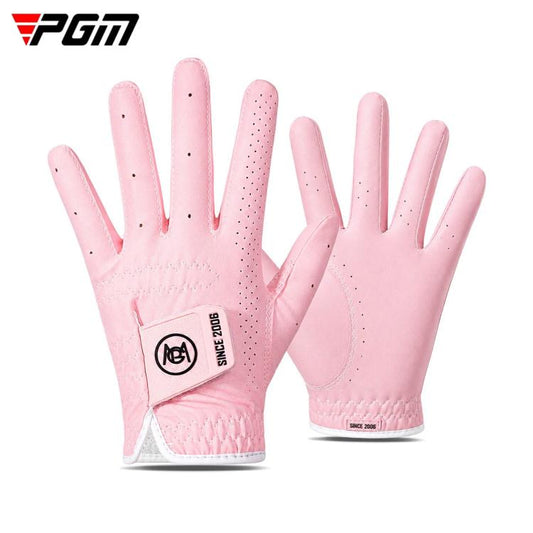 PGM ST048 Kids Wear-Resistant Non-Slip Breathable Golf Gloves, 14, 15, 16, 17