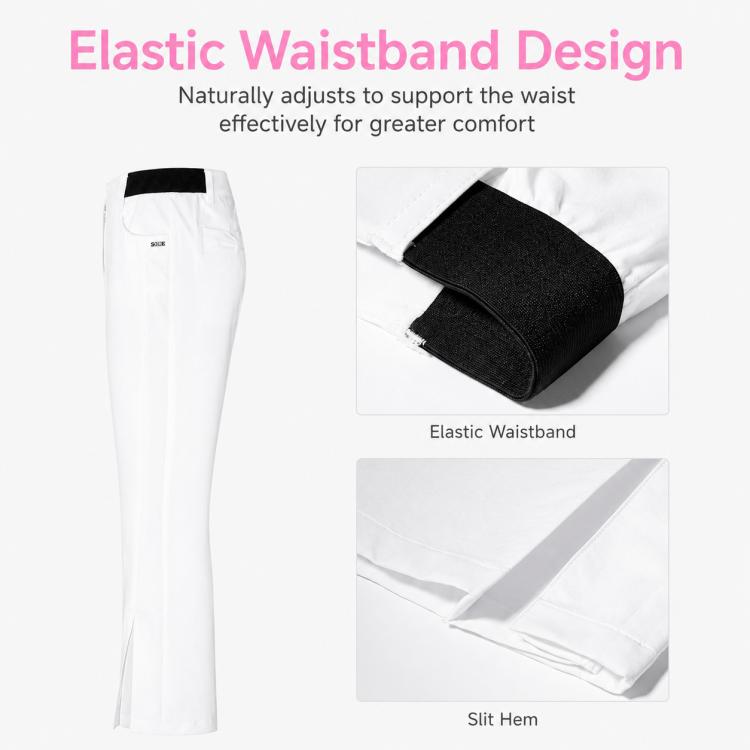 PGM KUZ221 Girls Breathable Golf Pants, S, M, L, XL