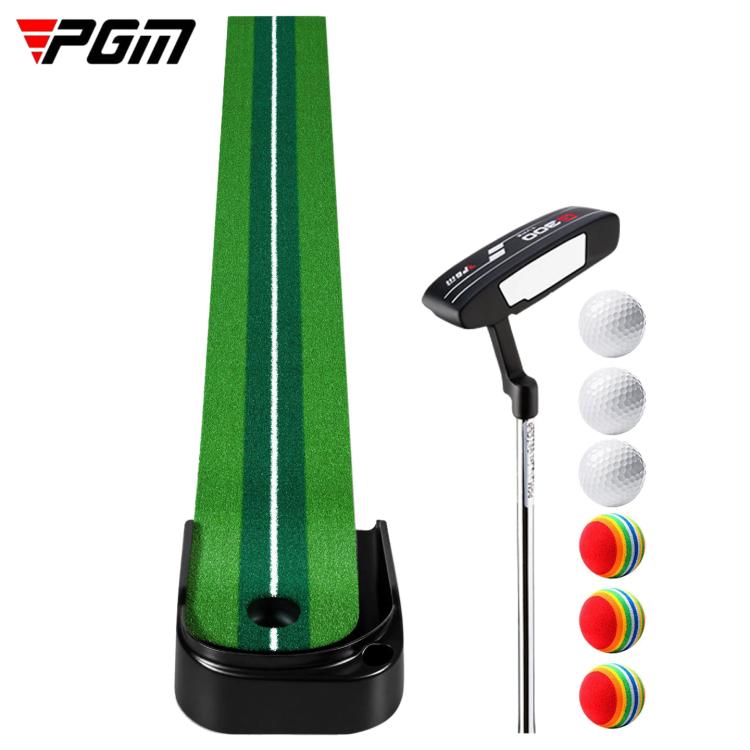 PGM TL042 Portable Indoor Golf Putting Practice Mat, Only Trainer, Trainer Set