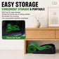 PGM TL042 Portable Indoor Golf Putting Practice Mat, Only Trainer, Trainer Set