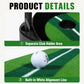 PGM TL042 Portable Indoor Golf Putting Practice Mat, Only Trainer, Trainer Set
