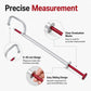 No-Removal Brake Disc Thickness Gauge, Car Brake Rotor Thickness Measuring Tool