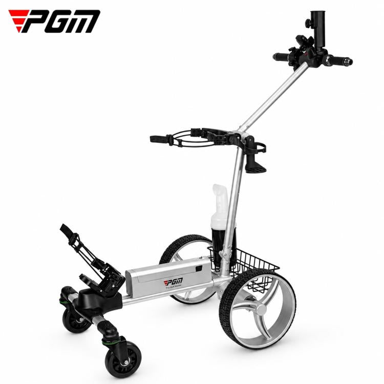 PGM QC010 Dual-Mode Foldable Electric Golf Push Cart