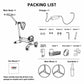 PGM QC010 Dual-Mode Foldable Electric Golf Push Cart