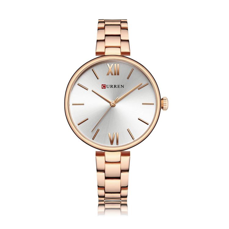 CURREN M9017 Women Stylish Quartz Watch with Alloy Strap