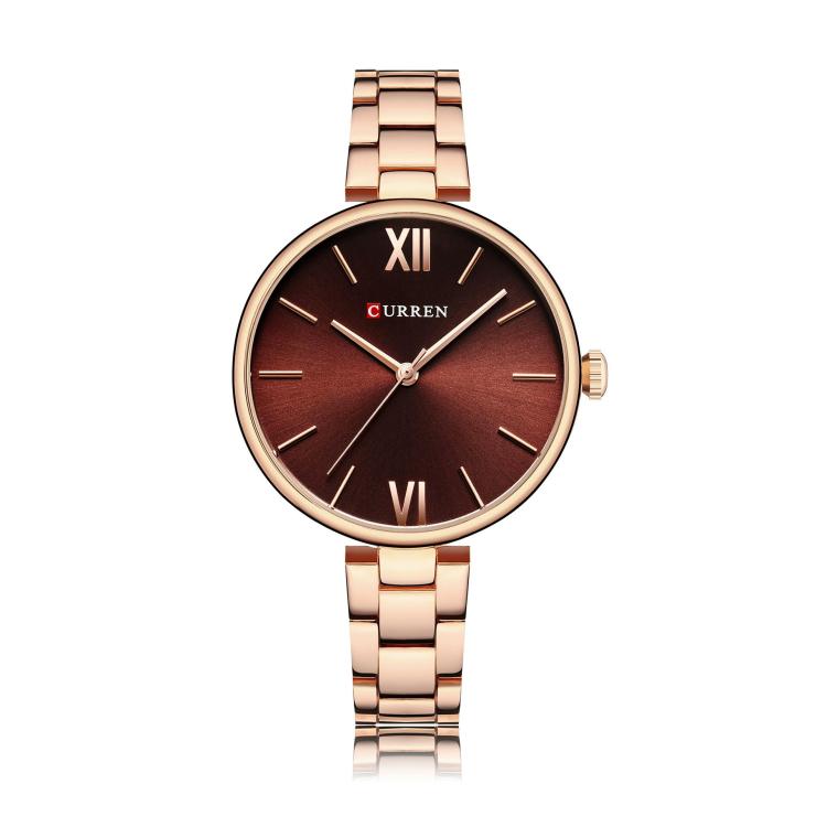 CURREN M9017 Women Stylish Quartz Watch with Alloy Strap
