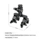 Pole Clamp Mount for Starlink Mini, Dual-clamp + Pipe Adapter, Single-clamp + Pipe Adapter, Arm-clamp + Pipe Adapter, Pipe Adapter