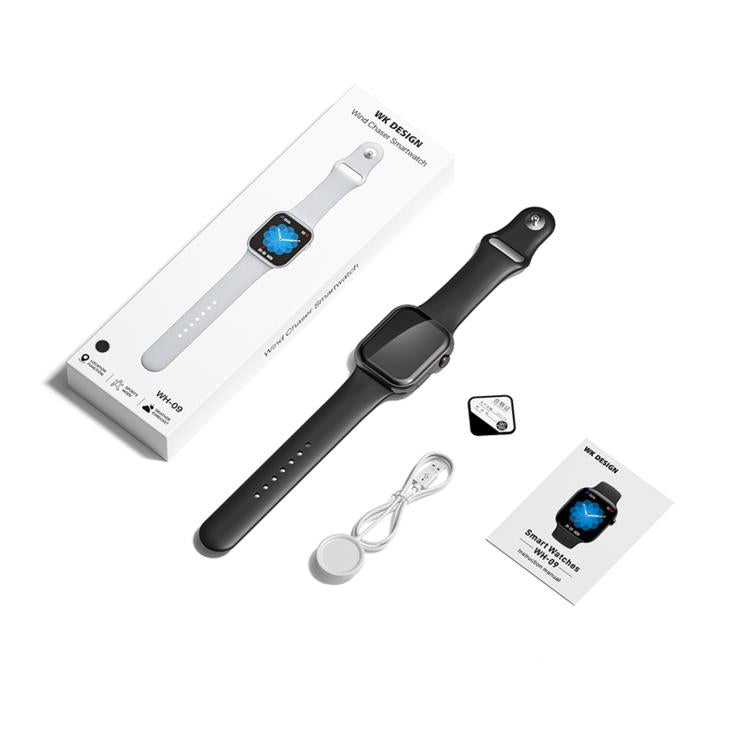 WK WH-09 Wind Chaser Smart Watch, 2.01 inch, BT Call, Pedometer, Sedentary Reminder