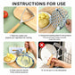 LsCook Potato Masher with Oak Handle Multifunctional Kitchen Tool