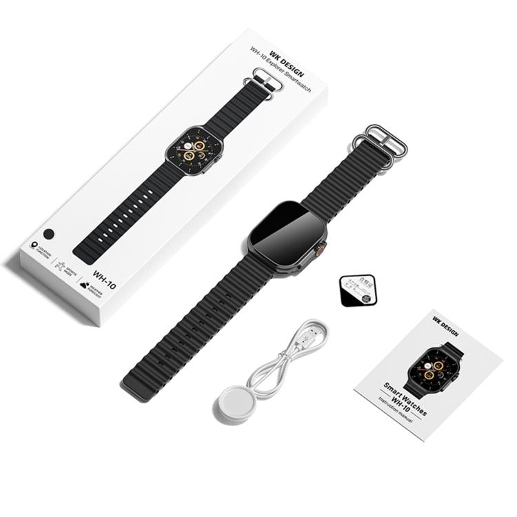 WK WH-10 Pathfinder Smart Watch, 2.01 inch, BT Call, Pedometer, Sedentary Reminder