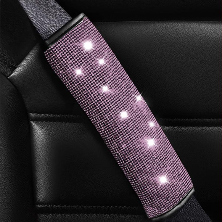7 in 1 Set Car Diamond Studded Steering Wheel Cover, Diameter: 38cm