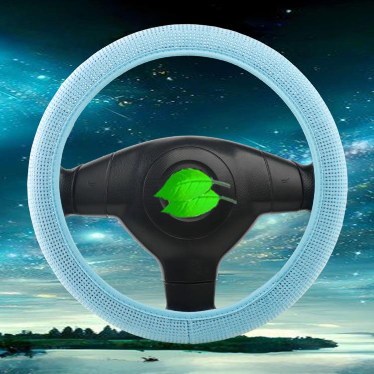 Car Diamond Studded Steering Wheel Cover, Diameter: 38cm