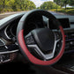 Car Microfiber Leather Steering Wheel Cover, Diameter: 38cm, with Inner Ring, without Inner Ring