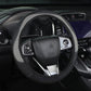 Car Microfiber Leather Steering Wheel Cover, Diameter: 38cm, with Inner Ring, without Inner Ring