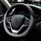 Car Microfiber Leather Steering Wheel Cover, Diameter: 38cm, with Inner Ring, without Inner Ring