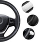 Car Faux Leather Steering Wheel Cover, Diameter: 38cm