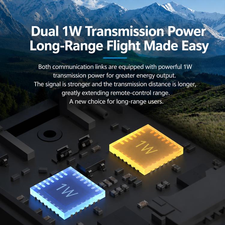 Wireless transmitter module with two antennas and visible internal circuit board