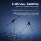 BETAFPV SuperX ELRS dual-band receiver module with two antennas and small PCB