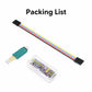 ELRS recovery dongle kit with ribbon cable, green adapter board, and clear case