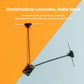 SuperD ELRS receiver module with antenna leads and dual-antenna setup