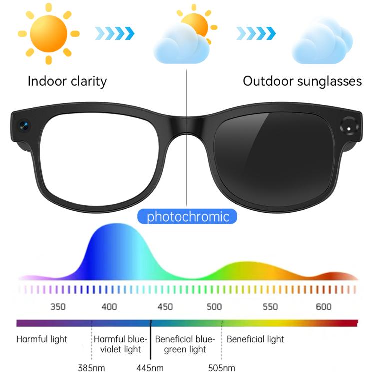 AIMB-G1Max 8MP Camera AI Smart Glasses with Photochromic Lenses, G1Max