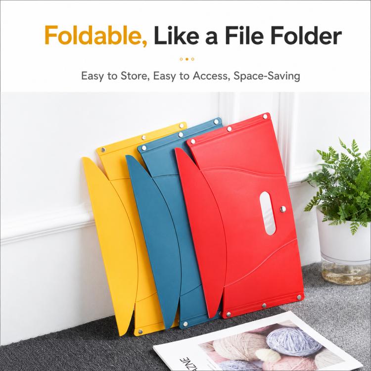 Portable Foldable PP Card Stool with Storage Basket