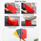 Portable Foldable PP Card Stool with Storage Basket
