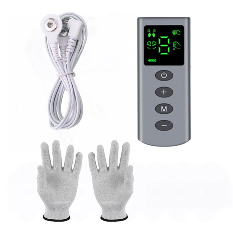 Portable Smart EMS Pulse Hand Massage Therapy Glove Set