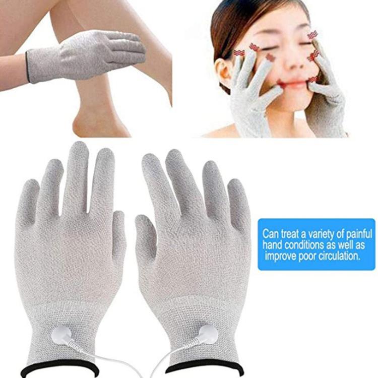 Portable Smart EMS Pulse Hand Massage Therapy Glove Set
