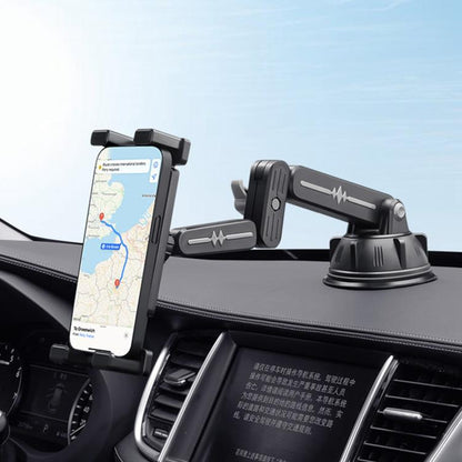 Car Dashboard / Windshield Tablets and Smartphones Suction Holder, Extension Rod, Short Rod