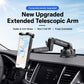Car Dashboard / Windshield Tablets and Smartphones Suction Holder, Extension Rod, Short Rod