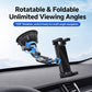 Car Dashboard / Windshield Tablets and Smartphones Suction Holder, Extension Rod, Short Rod